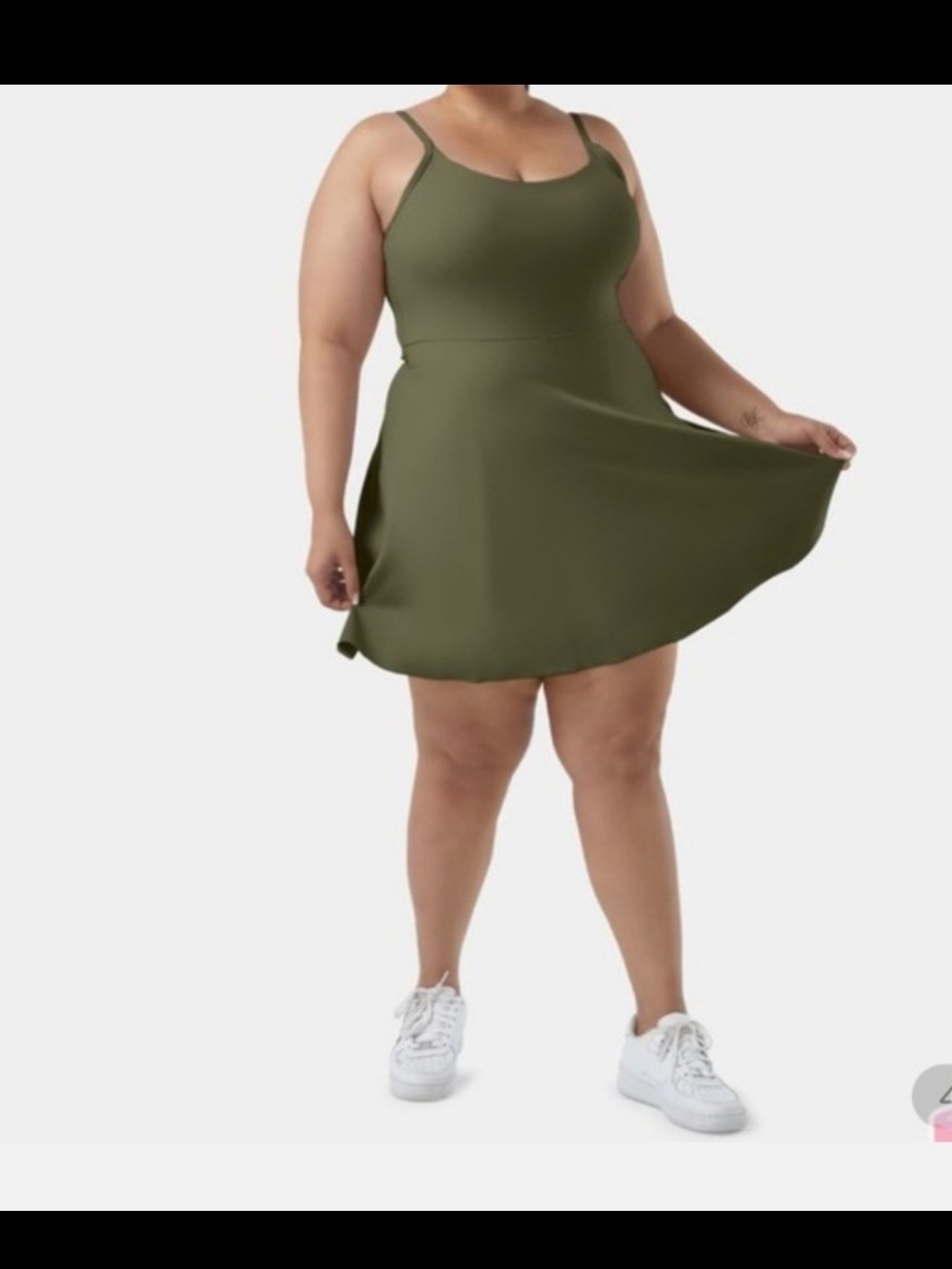 Halara Everyday Softlyzero Plush Padded Pocket 2in1 Plus Size Dress-Jubilee NWT - Picture 6 of 10